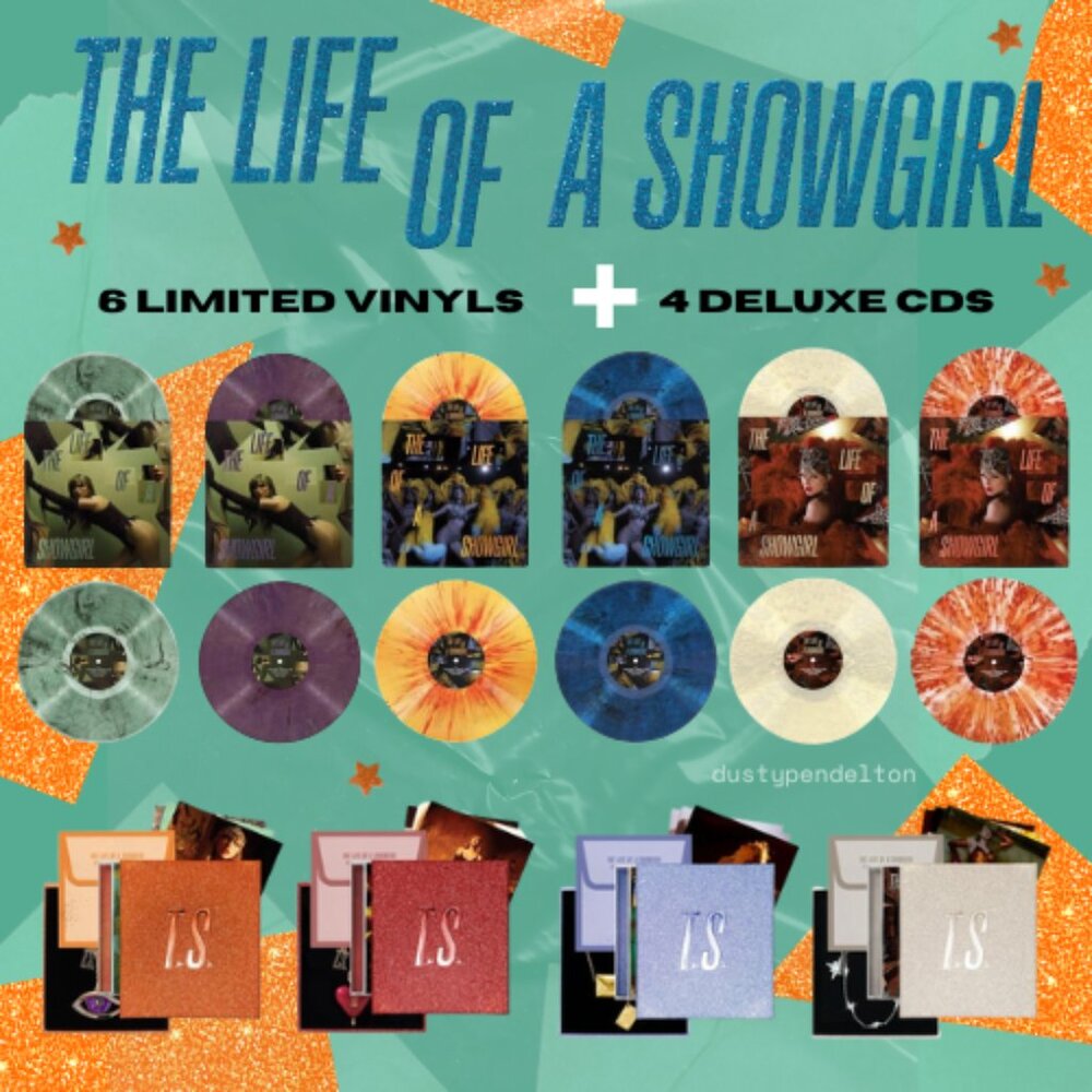 Taylor Swift | The Life of a Showgirl | 6 Vinyl Variants + 4 Deluxe CDs SEALED